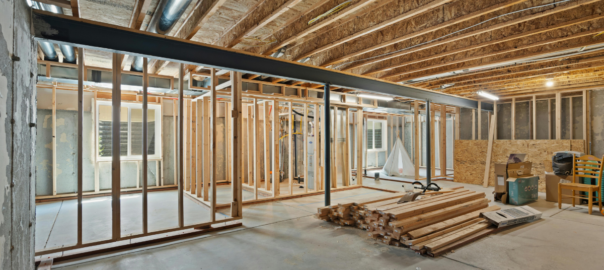 Basement Insulation Installation