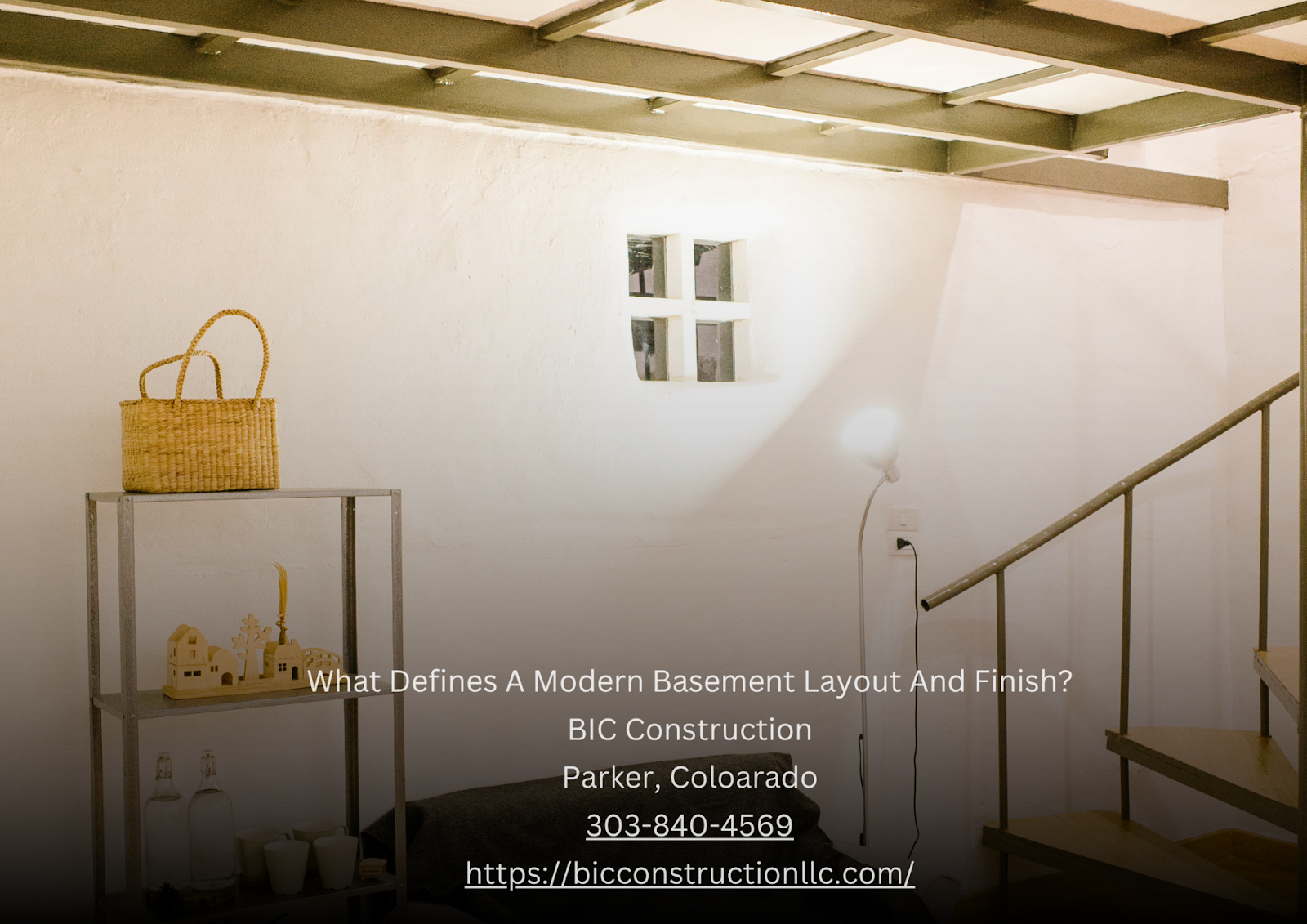 What Defines A Modern Basement Layout And Finish?